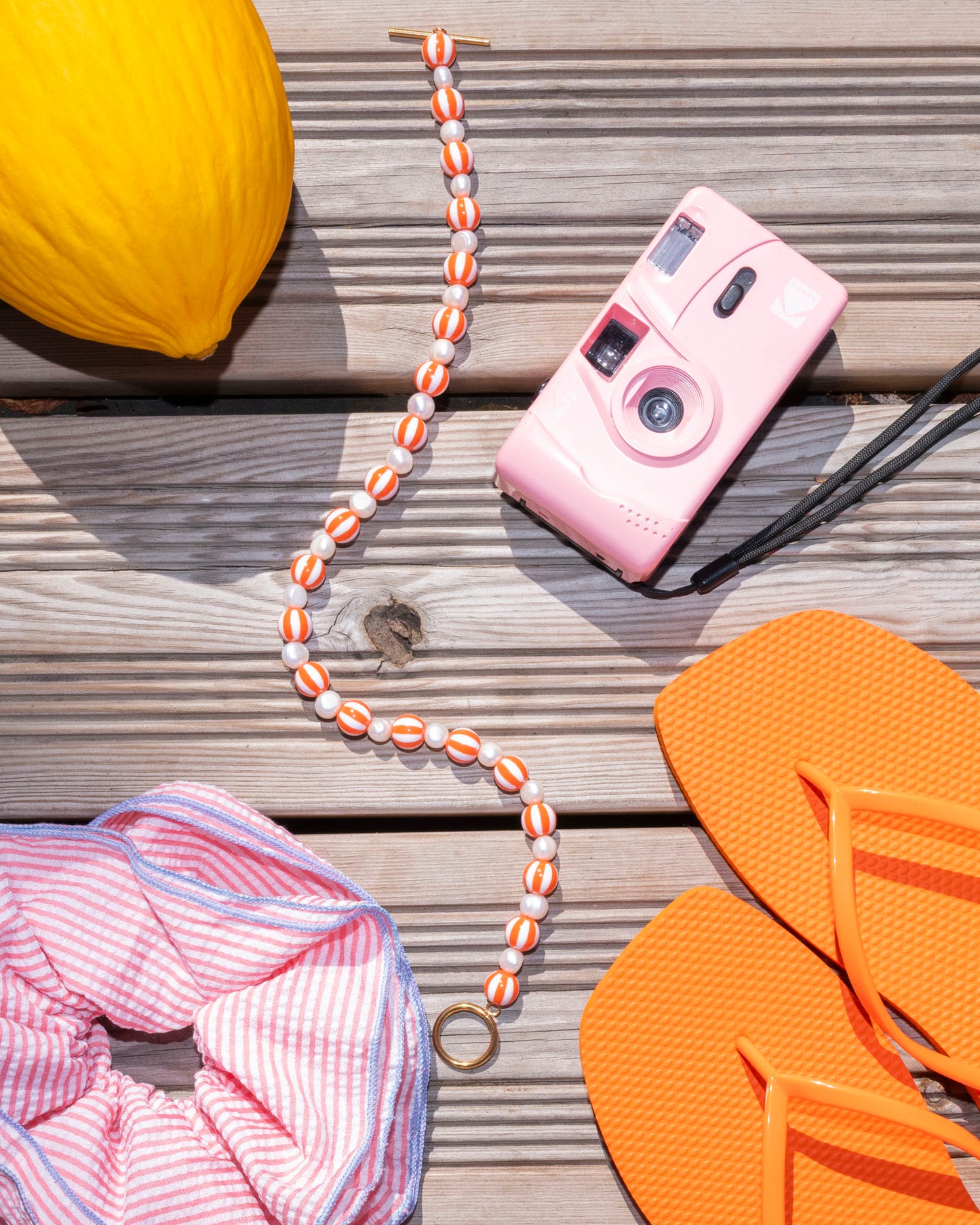 Collier DOLCE VITA - Orange -