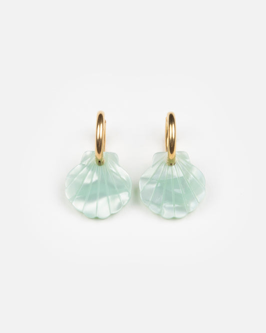Boucles d'oreilles BABY MERMAID - Turquoise -