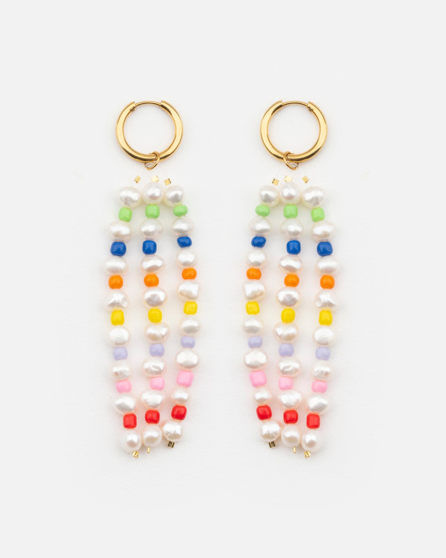 Boucles d'oreilles Tiges RAINBOW - DROP#1