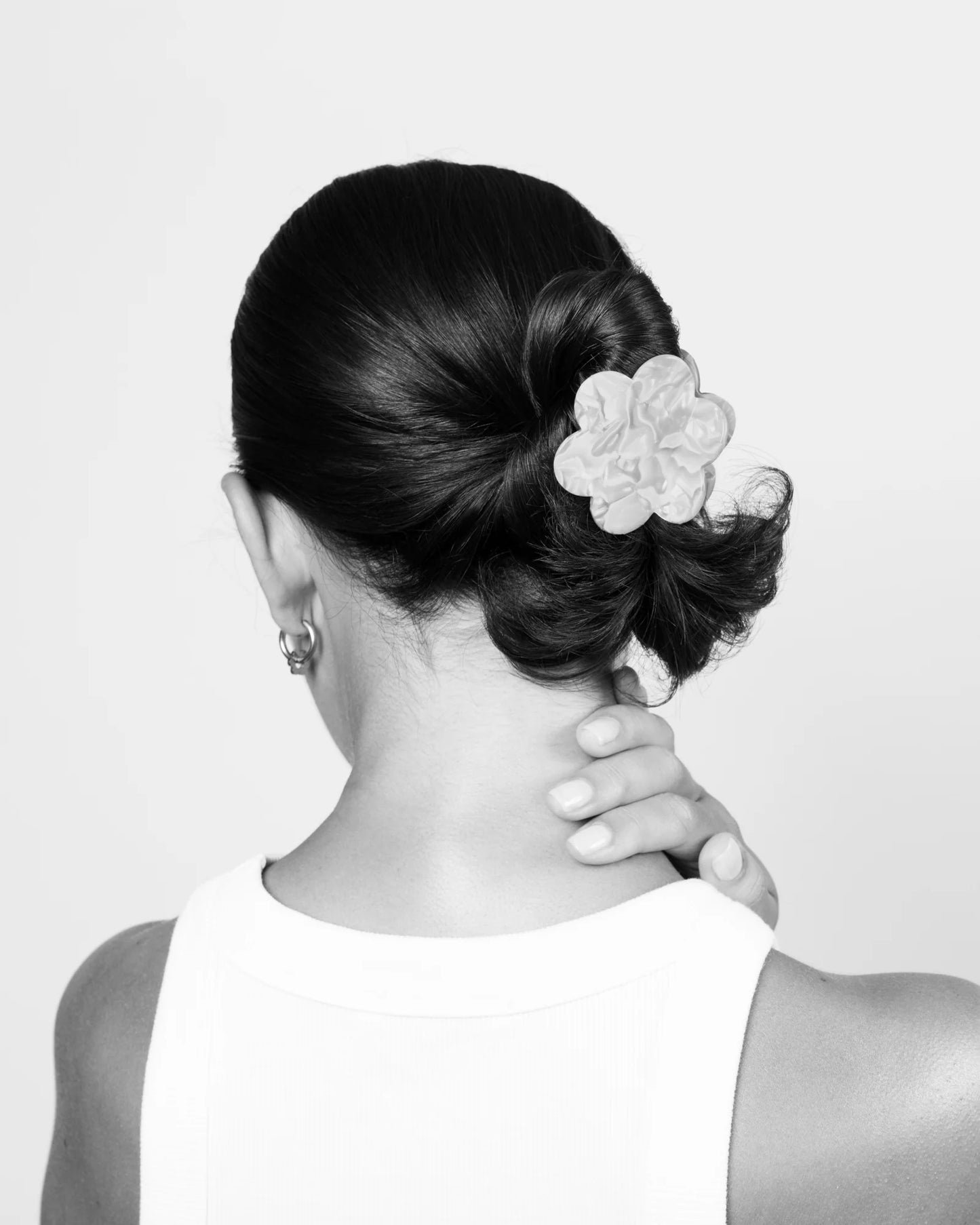 Pince à cheveux FLEURETTE - Écaille -
